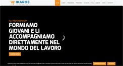 Desktop Screenshot of fondazioneikaros.org